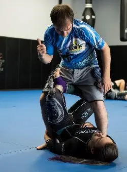 BJJ training session